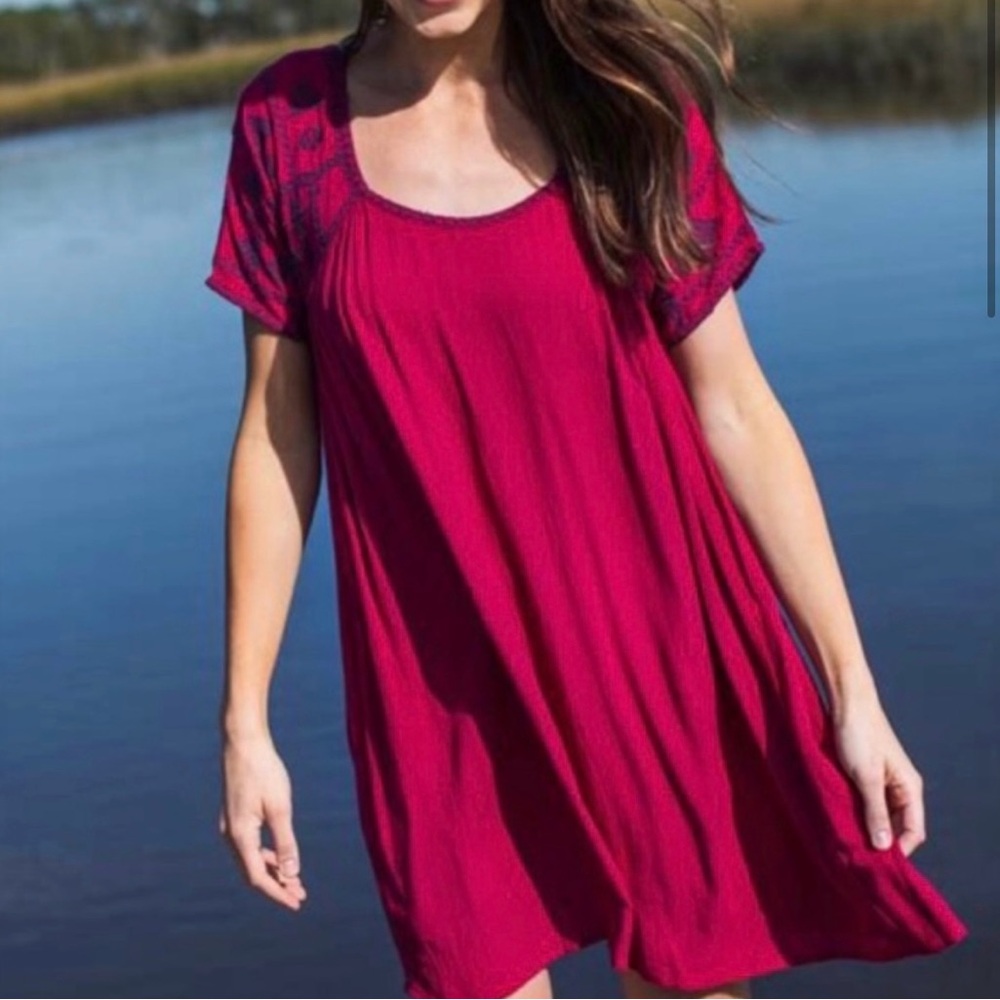 NATURAL LIFE Red Dress